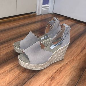 Steve Madden suede wedges